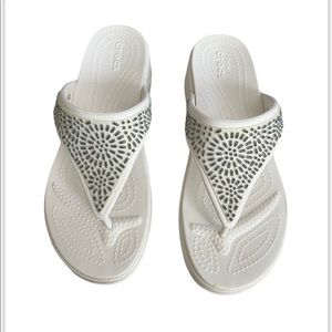 Crocs Women’s Slop on Wedge Sandals size 10